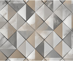 Pop - ruit beige/grijs