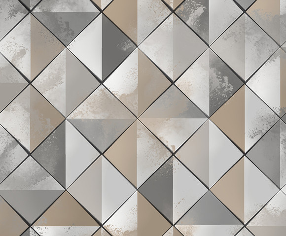 Pop - ruit beige/grijs