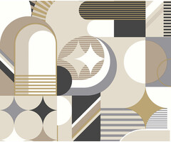 Pop - Retro beige/goud