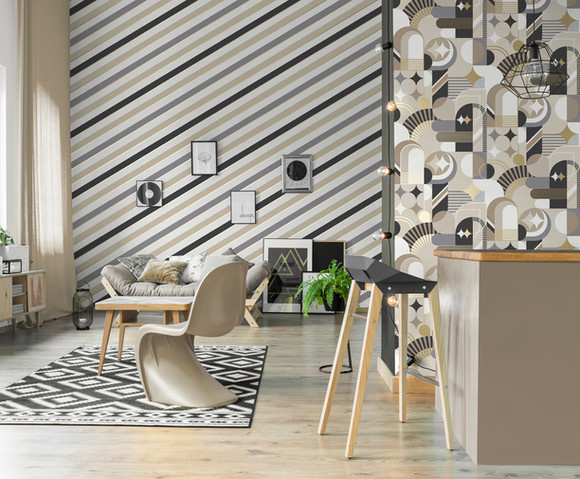 Pop - Retro beige/goud