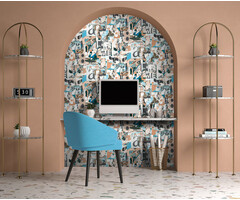 Pop - Cartoon beige/grijs