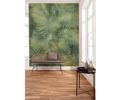 Fotobehang – Neon Fern