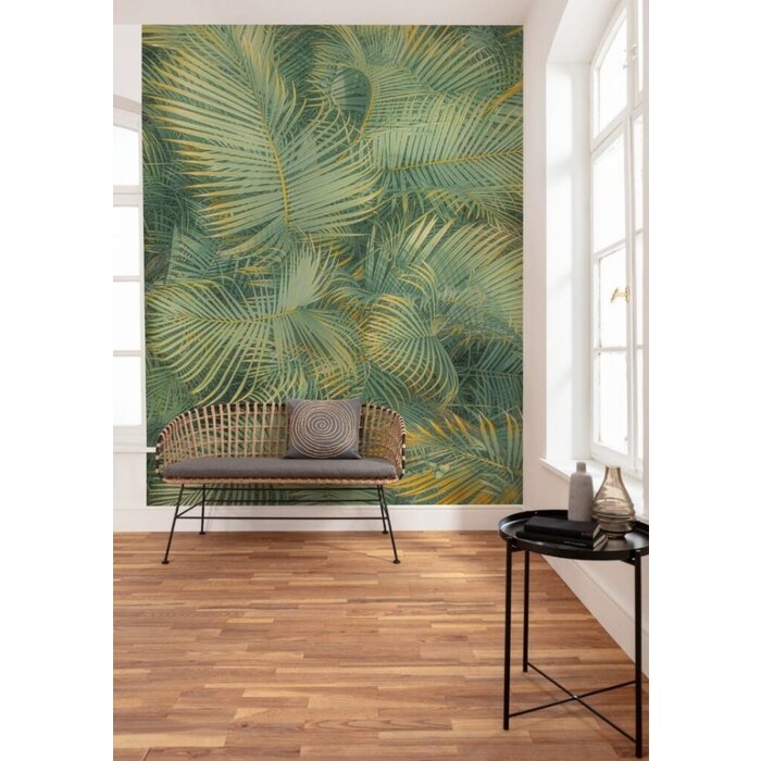 Fotobehang – Neon Fern