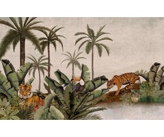Fotobehang – Tiger Jungle