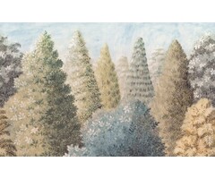 Fotobehang – Painted Woods