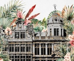 Fotobehang – Tropical Palace