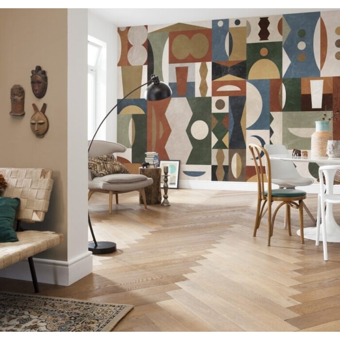 Fotobehang – Tribal Tiles