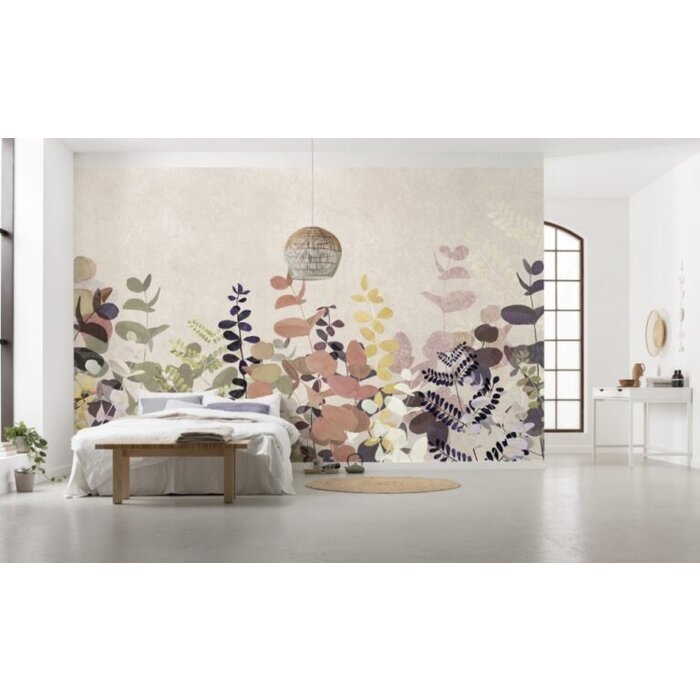 Fotobehang – Foggy Shrub