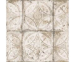 Behang met oude tegels