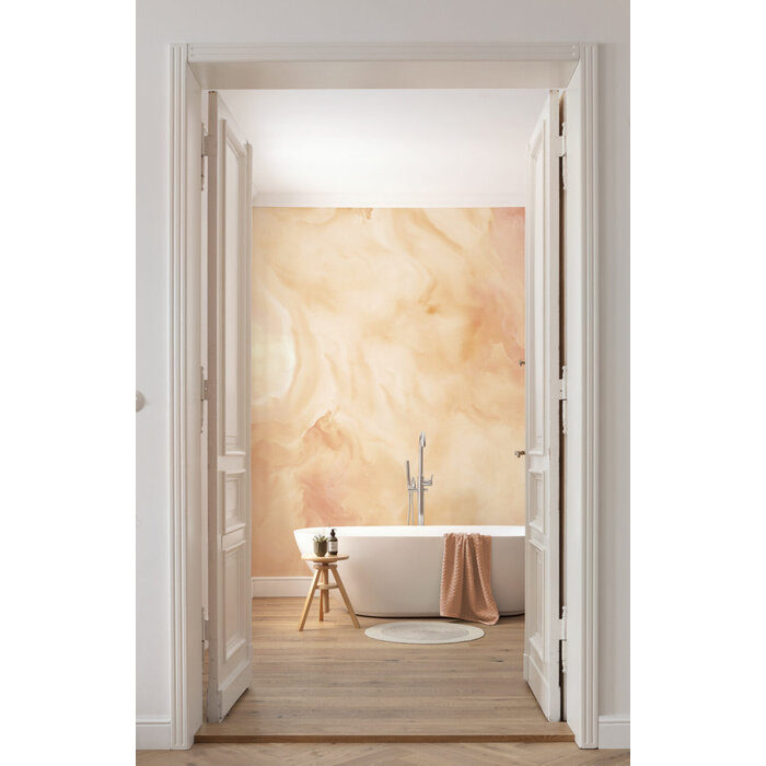 Fotobehang Candy Peach