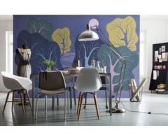 Fotobehang Purple Nights