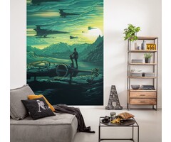 Fotobehang Star Wars – X-Wing Assault Tako