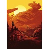 Fotobehang Star Wars – Jakku Star Destroye
