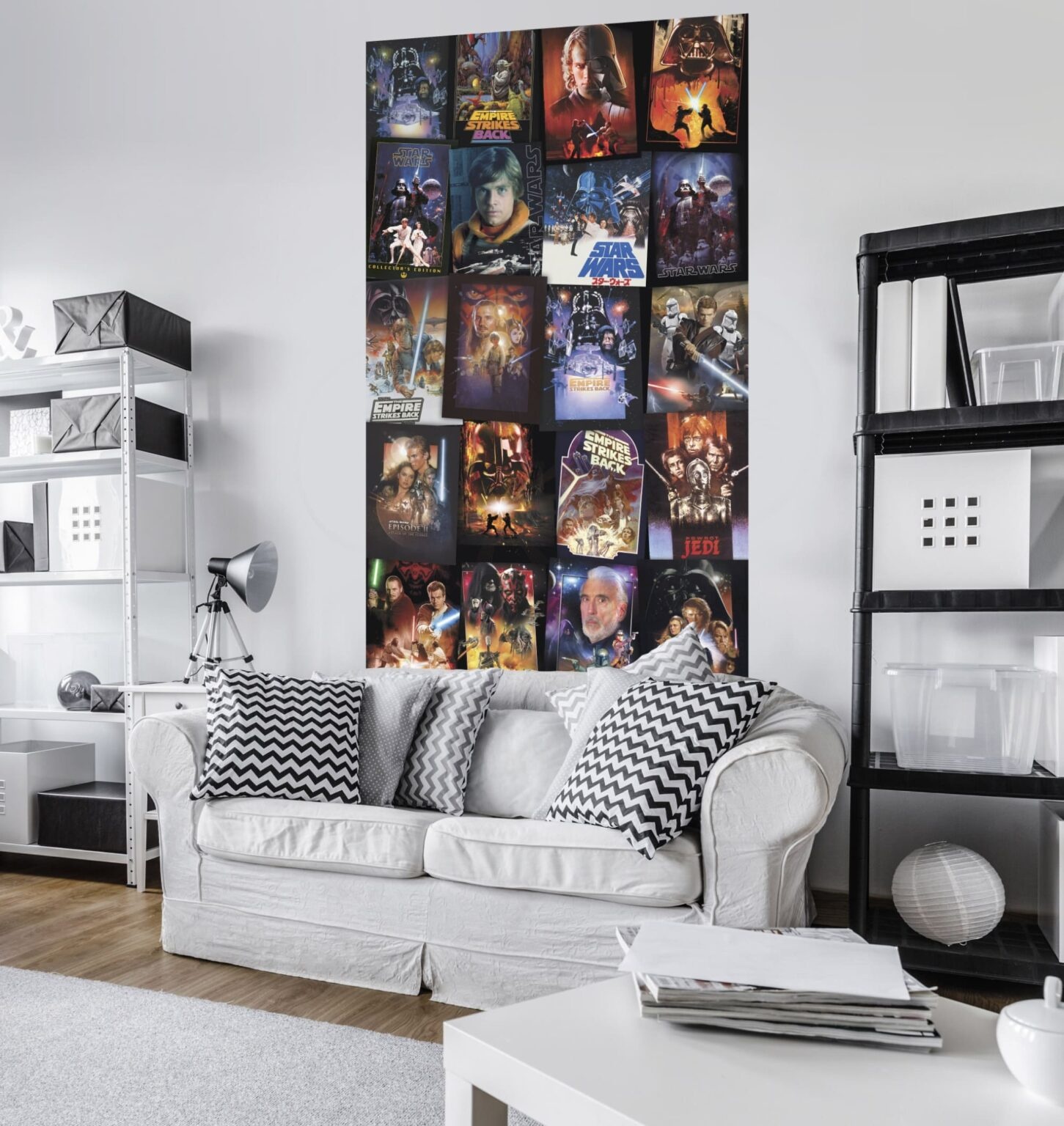 Fotobehang Star Wars – Posters Collage