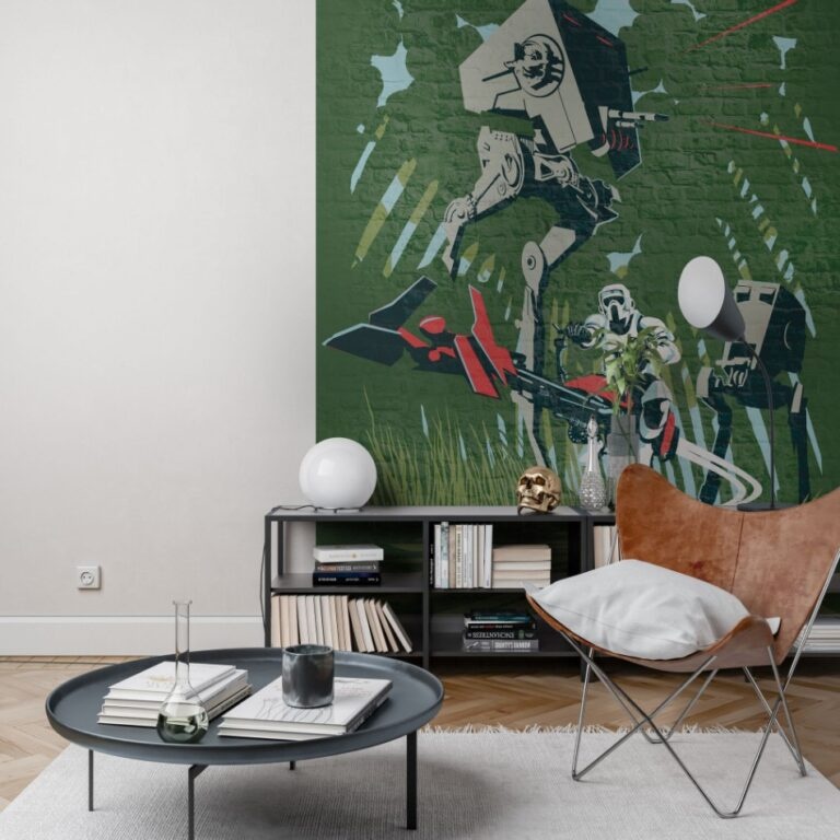 Fotobehang Star Wars – Classic Concrete Endor