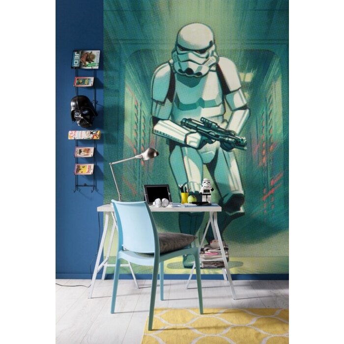 Fotobehang Star Wars – Mandalorian Stormtrooper Print