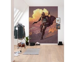 Fotobehang Star Wars – Mandalorian Escpae