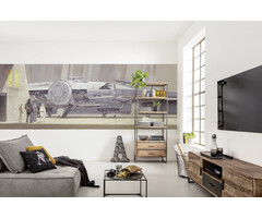 Fotobehang Star Wars – Classic RMQ Millenium Falcon