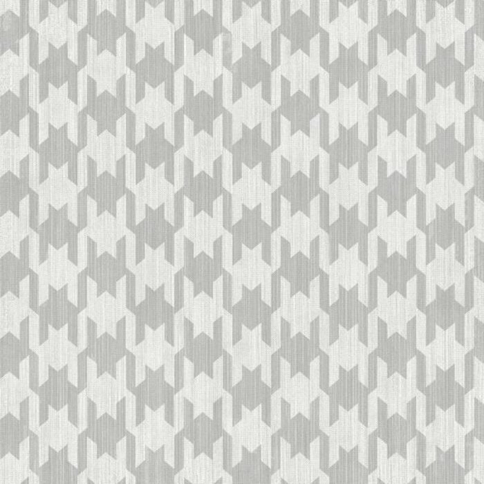 Behang met grote pied-de-poule print