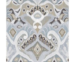 Behang met weefsel print en structuur