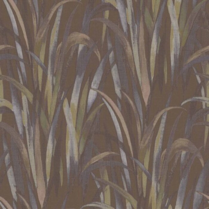 Behang met Risaia bladeren