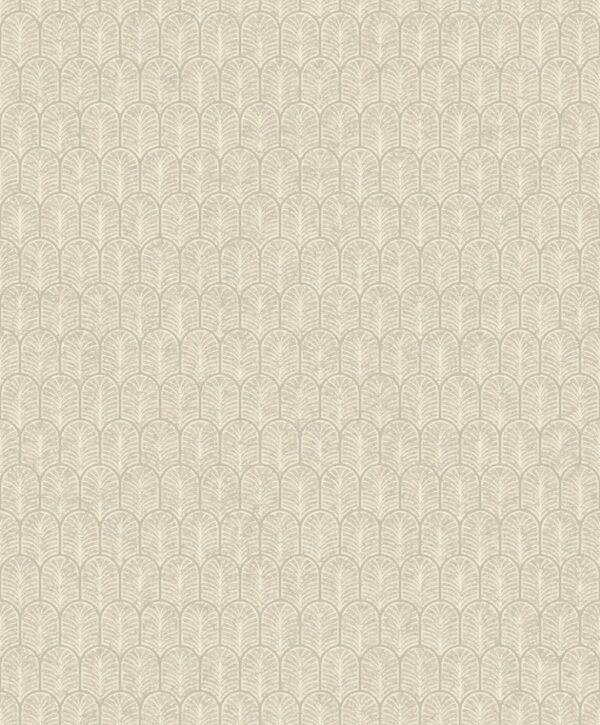 Behang met Art Deco boogjesprint