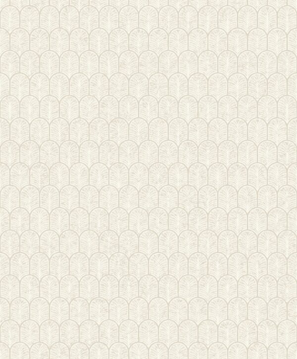 Behang met Art Deco boogjesprint