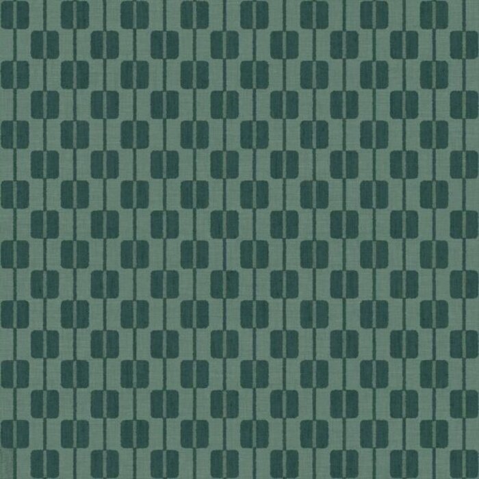 Behang met grafische retro print