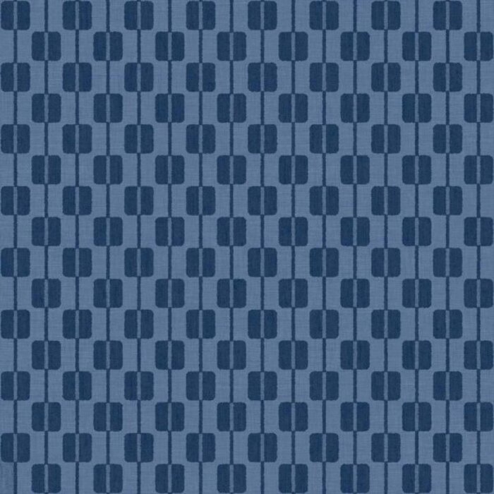 Behang met grafische retro print