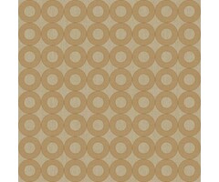 Behang met cirkel print