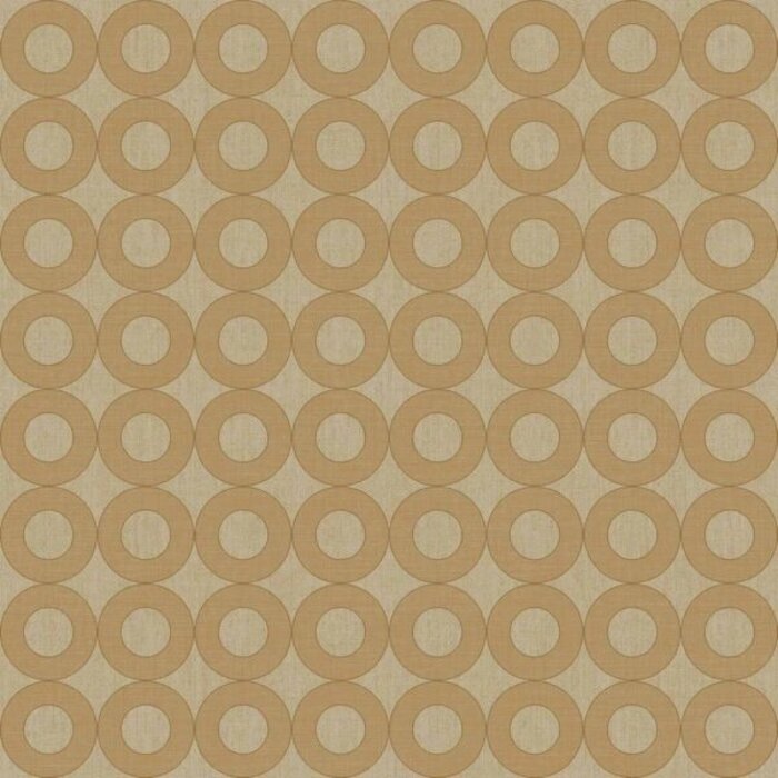 Behang met cirkel print