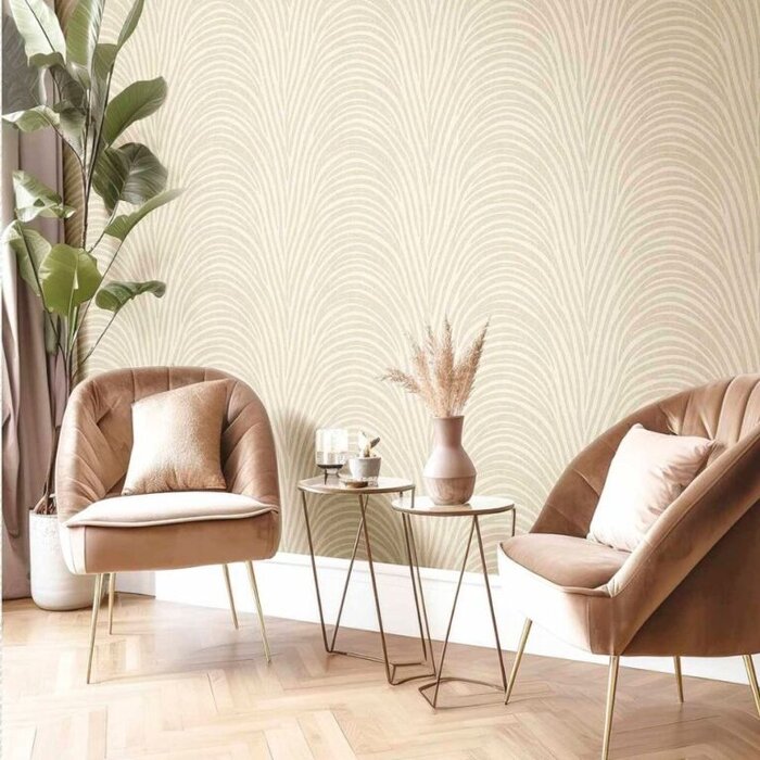 Behang met zebra strepen