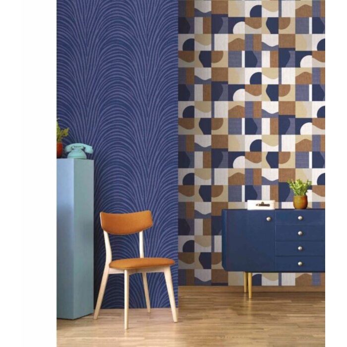 Behang met zebra strepen