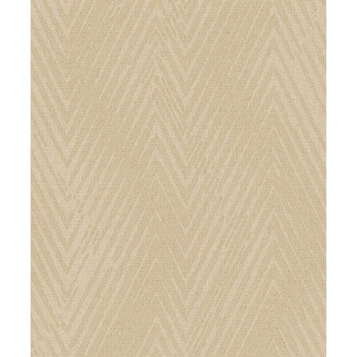 Behang met subtiele ingeweven chevron