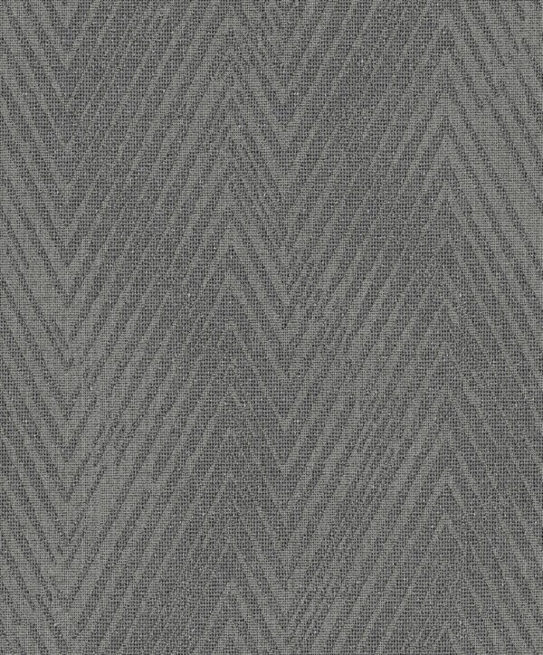 Behang met subtiele ingeweven chevron