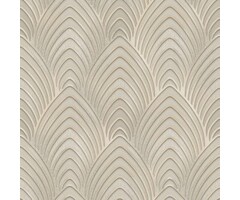 Behang met Art Deco bogen