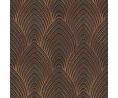 Behang met Art Deco bogen