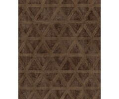 Behang met grafische driehoeken