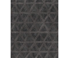 Behang met grafische driehoeken