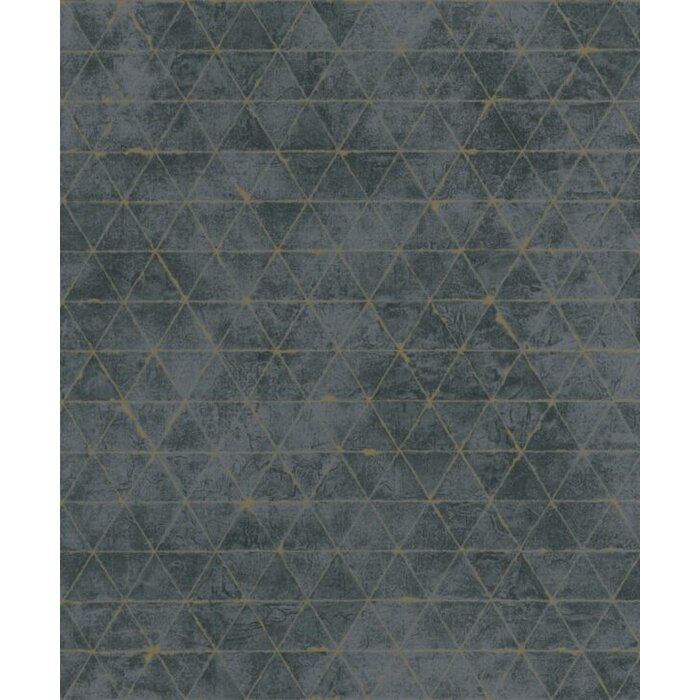 Behang met driehoekjesprint