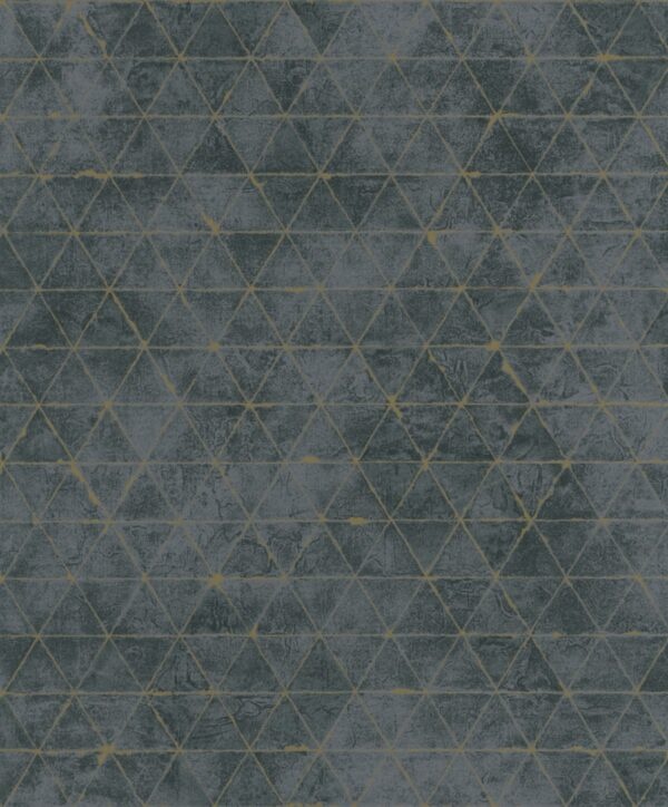 Behang met driehoekjesprint