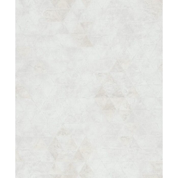 Behang met driehoekjesprint