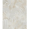 Behang met palmbladeren