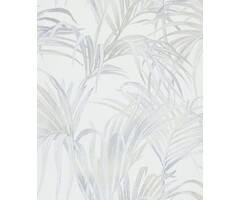 Behang met palmbladeren