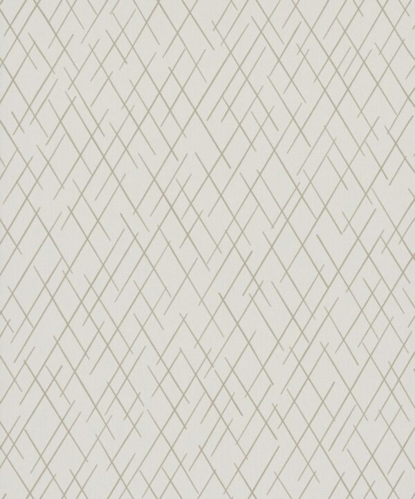 Behang met grafische ruitprint