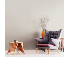 Behang uni lichtgrijs