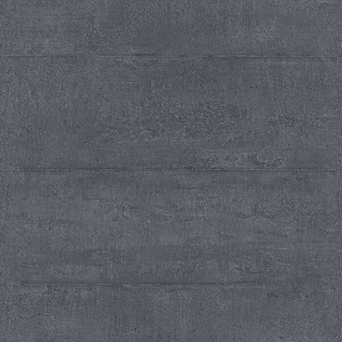 Behang met horizontale banen van beton