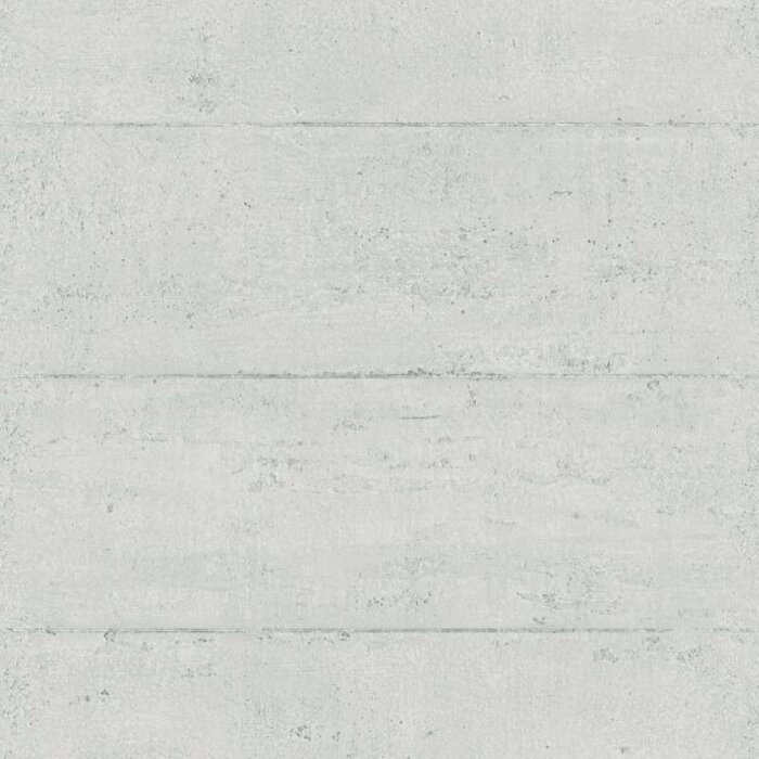 Behang met horizontale banen van beton