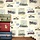 Behang met oldtimer auto's