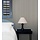 Behang met metallic streepeffect